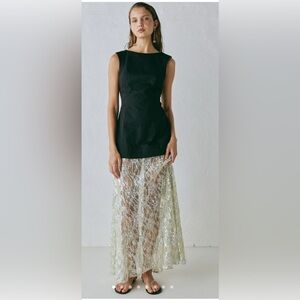 VRG GRL ROBBIE SEQUIN MAXI DRESS BLACK AU8/US4